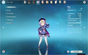 AR45 account for sale with Ganyu, Hutao, Qiqi and Diluc ! - Genshin Impact