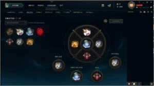 conta league of legends conta lv baixo com skins e campeões LOL
