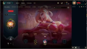 conta league of legends conta lv baixo com skins e campeões LOL