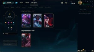 CONTA SMURF PRATA II - League of Legends LOL
