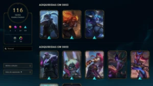 Conta LoL + Valorant - League of Legends