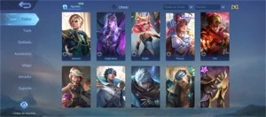 Conta no Mobile Legends