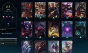 Conta Full Acesso De 2019 - Lv 223- 63 Skins - League of Legends LOL