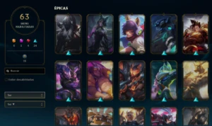 Conta Full Acesso De 2019 - Lv 223- 63 Skins - League of Legends LOL