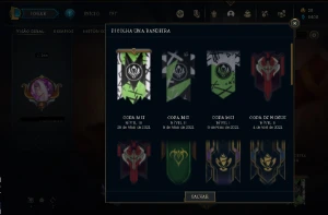 Conta LoL Prata 3, Full Acesso, Com passe Tinta Sombria. - League of Legends