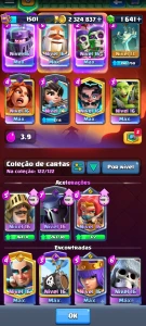 Clash royale conta upada Rei 16