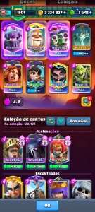 Clash royale conta upada Rei 16