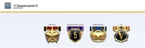Conta crossfire 1 Tenente , bom preço!