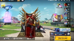 Conta 8 anos lv 200 passe atual, diamante IV e na Br - Free Fire