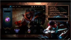 Conta League of Legends Diamante 4 - Winrate Alta LOL