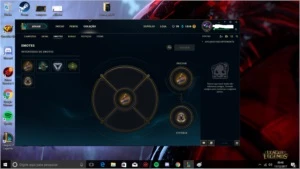 Conta Ouro 1 89 campeões 71 skins - League of Legends LOL