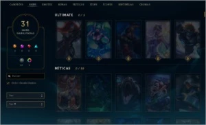 Conta de LOL - League of Legends