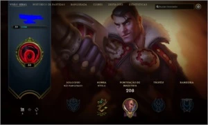 Conta de LOL - League of Legends