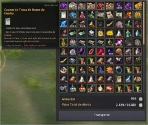 Conta bdo sa 689 gs - Black Desert