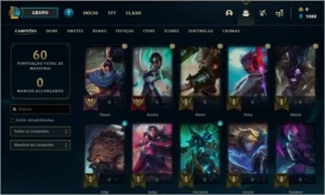 CONTA SMURF - League of Legends LOL