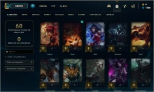 CONTA SMURF - League of Legends LOL