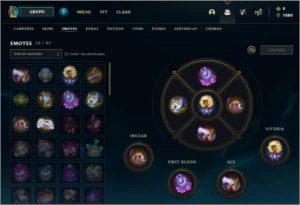 CONTA SMURF - League of Legends LOL