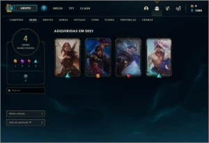 CONTA SMURF - League of Legends LOL