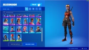 CONTA FORTNITE FULL SKINS + ANTIGAS