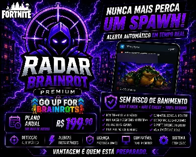 Radar Brainrot | GOUP Fortnite | Tempo Real - Anual