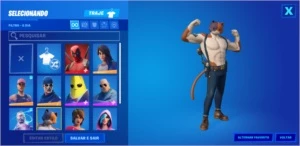 Conta fortnite galaxy e mais algumas skins