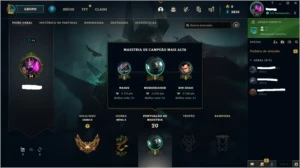 SMURF LOL OURO 2 - League of Legends