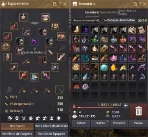CONTA BLACK DESERT MAGE 62 571 GS