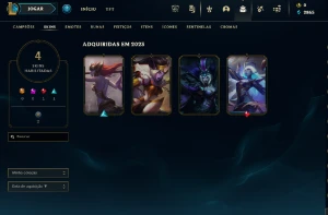conta mestre smurf - League of Legends LOL