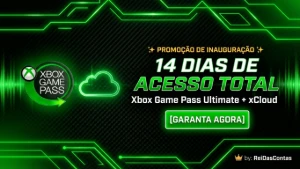 Promoção De Inauguração  Xbox Game Pass Ultimate 14 Dias - Assinaturas e Premium