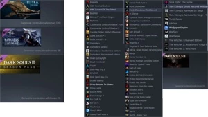 Conta Steam 64 jogos ( ELDEN RING, DOOM ETERNAL DELUXE...)