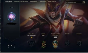 CONTA LOL, TODAS AS VITORIOSAS(MENOS JARVAN) 840 SKINS - League of Legends