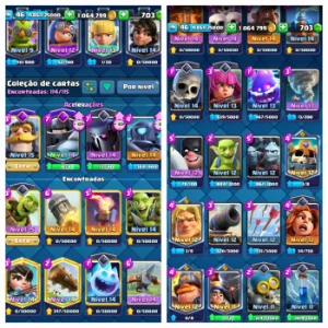 Conta Clash Royale 9000 Trofeis