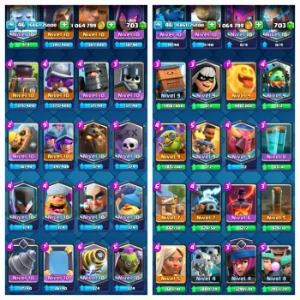 Conta Clash Royale 9000 Trofeis