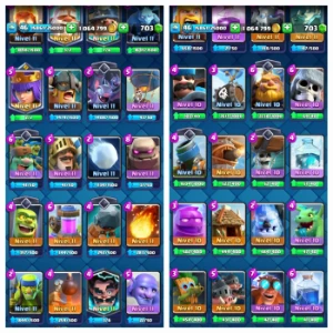 Conta Clash Royale 9000 Trofeis