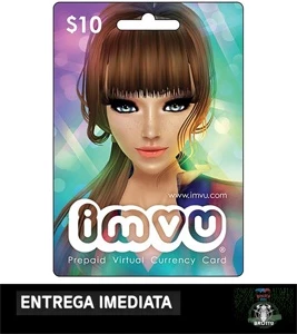 IMVU - Cartão Pré-Pago R$ 10 Reais