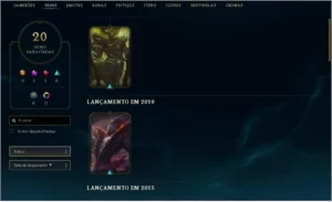 Conta lol diamante 4 70% winrate - League of Legends