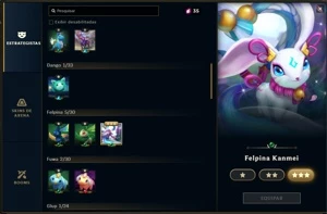 conta lol gold 188 skins - League of Legends