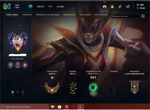 conta lol gold 188 skins - League of Legends