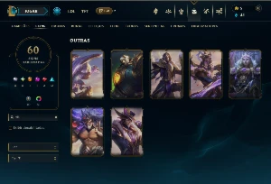 Esmeralda 1 com 95 Champs e 60 Skins +9 Fragmentos - League of Legends LOL