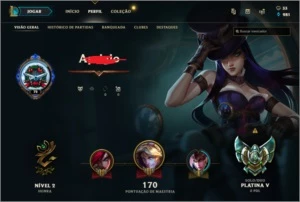 Conta league of legends LOL