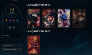Conta league of legends LOL