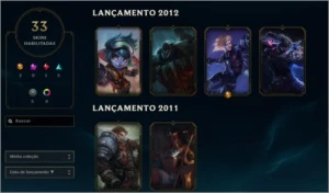 Conta league of legends LOL