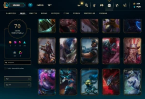 Conta Lol Mestre - Vayne Ladra De Almas E Annie Hextec - League of Legends