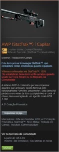 AWP (StatTrak™) | Capilar - Counter Strike CS