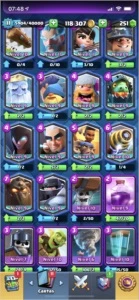 Conta Clash Royale