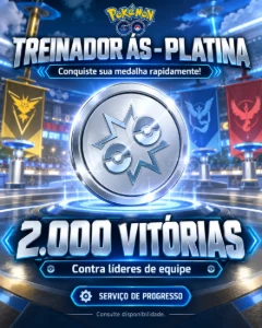 Pokémon GO | Medalha de Platina — Treinador Ás