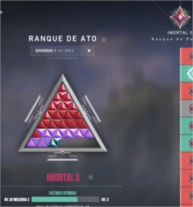 Conta imortal 3 valorant