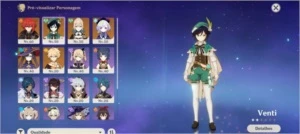 Genshin Impact - 5 5* Diluc + Venti+ Jean+Qiqi+Mona AR33