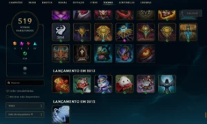 Conta Lol Main Lvl 512(Desde 2012) E Valorant(Desde O Beta) - League of Legends