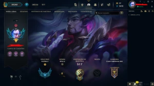 Conta HandLV Antiga LOL -166  SKIN - All CHAMPS - League of Legends